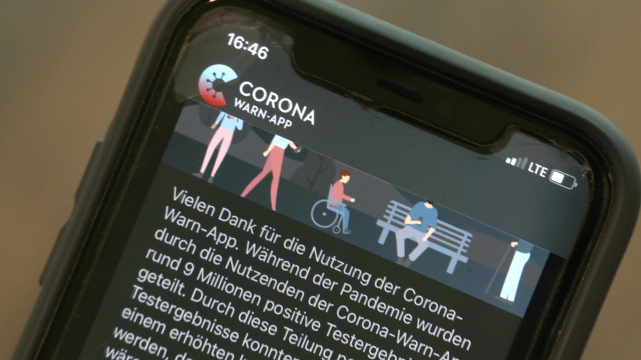 Abschied von einem Symbol der Pandemie Tschüss Corona Warn App