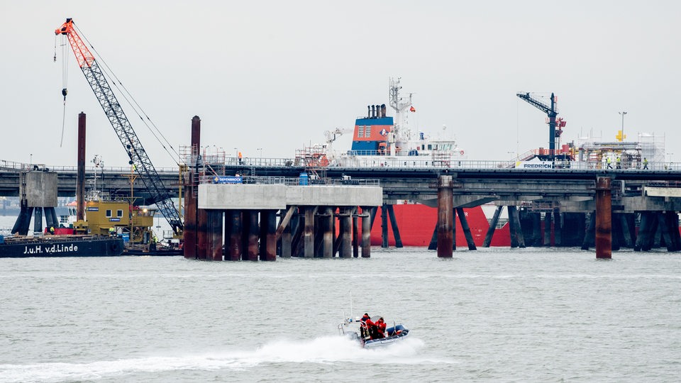 Pipeline F R Lng Terminal In Wilhelmshaven Wird Heute Fertiggestellt