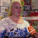 Die ehemalige Analphabetin Elena Bernkendorf gibt buten un binnen ein Interview.