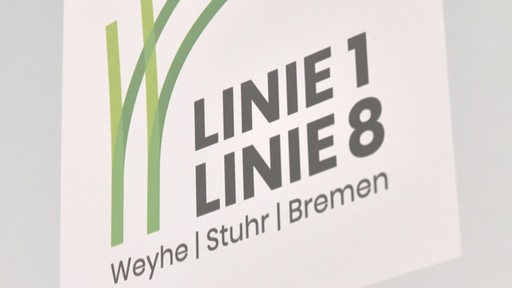 Das Logo einer geplanten Erweiterung des Bremer Strassenbahnnetzes