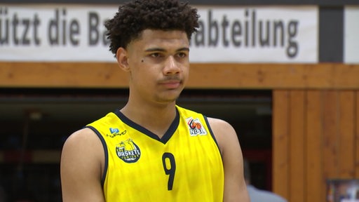 Das Basketball Talent Collin Schröder