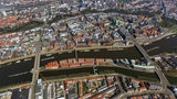 A view of Bremen from above.