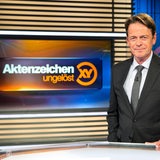 ZDF-Moderator Rudi Cerne im Studio der Sendung «Aktenzeichen XY ... ungelöst».