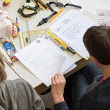 Schüler in Bremerhaven während des Unterrichts (Archivbild)