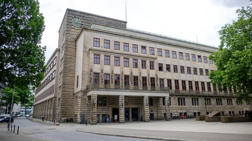 Der Dienstsitz des Senators für Finanzen in Bremen (Haus des Reichs)