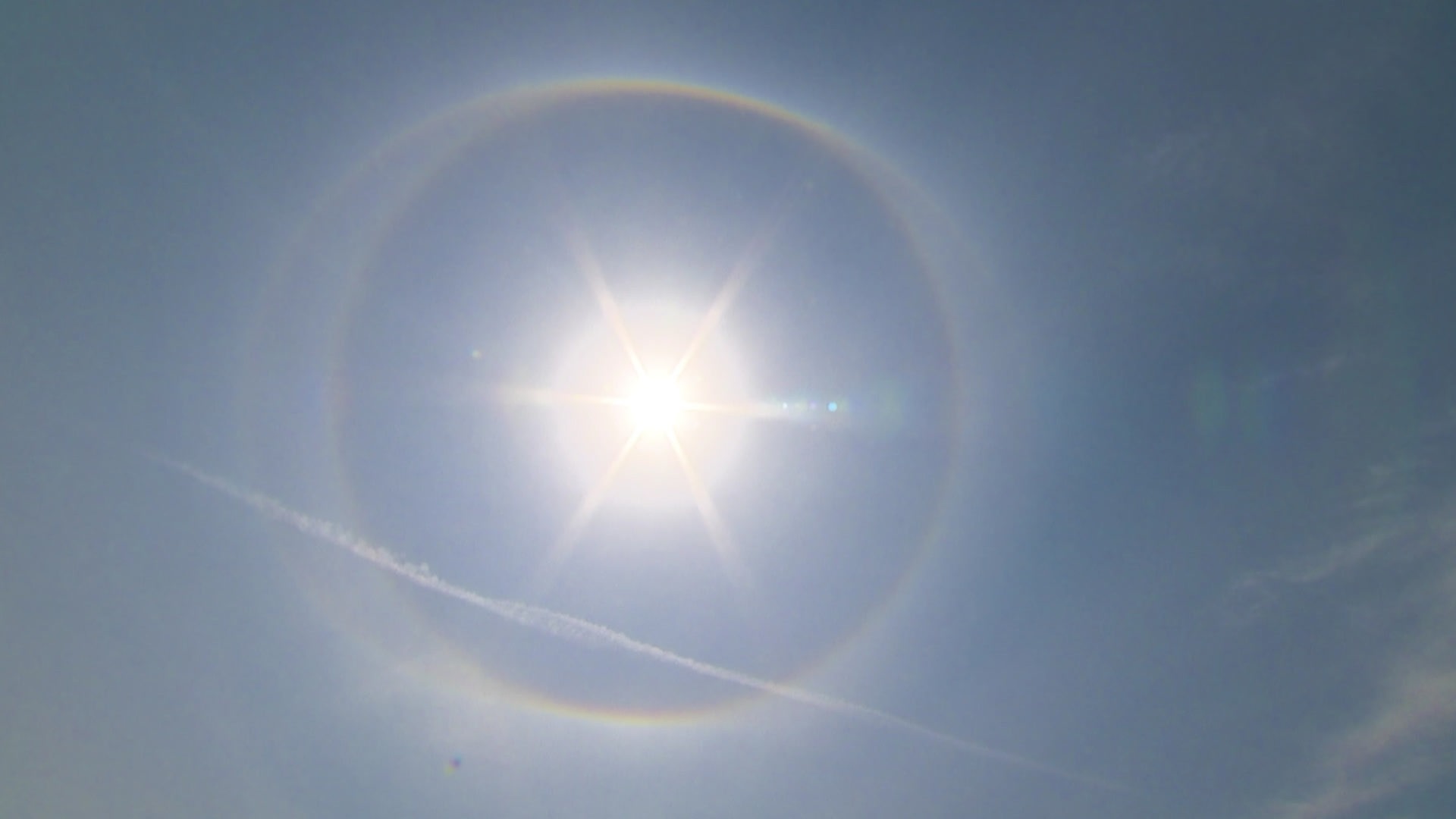 Darum war ein kreisrunder Regenbogen über Bremen zu sehen