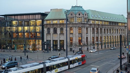 Die Brill-Kreuzung in Bremen