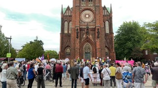 Demonstration für Vielfalt und gegen Faschismus in Bremerhaven