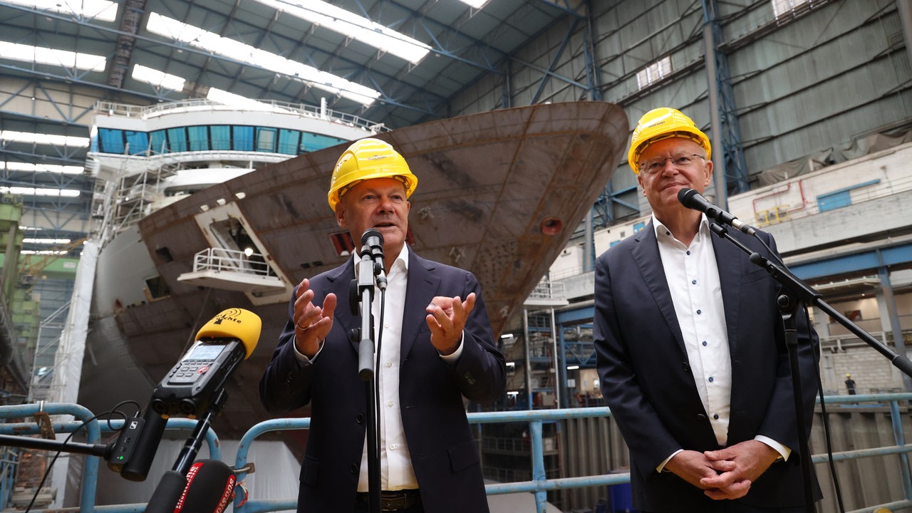 Chancellor Scholz promises Meyer Werft help in the rescue