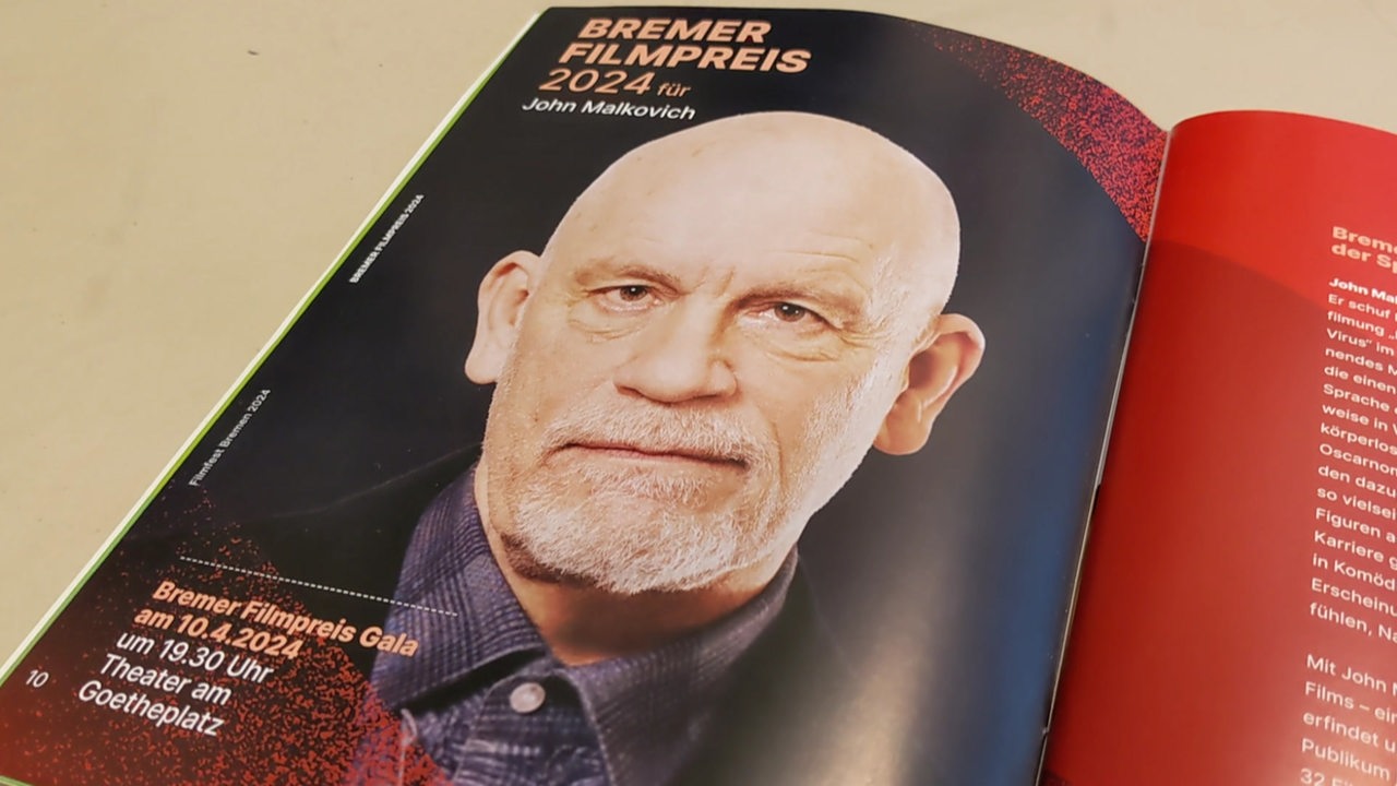 Hollywood-Star Malkovich Gast bei Filmfest Bremen - buten un binnen