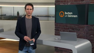 Janos Kereszti im Studio von buten un binnen.