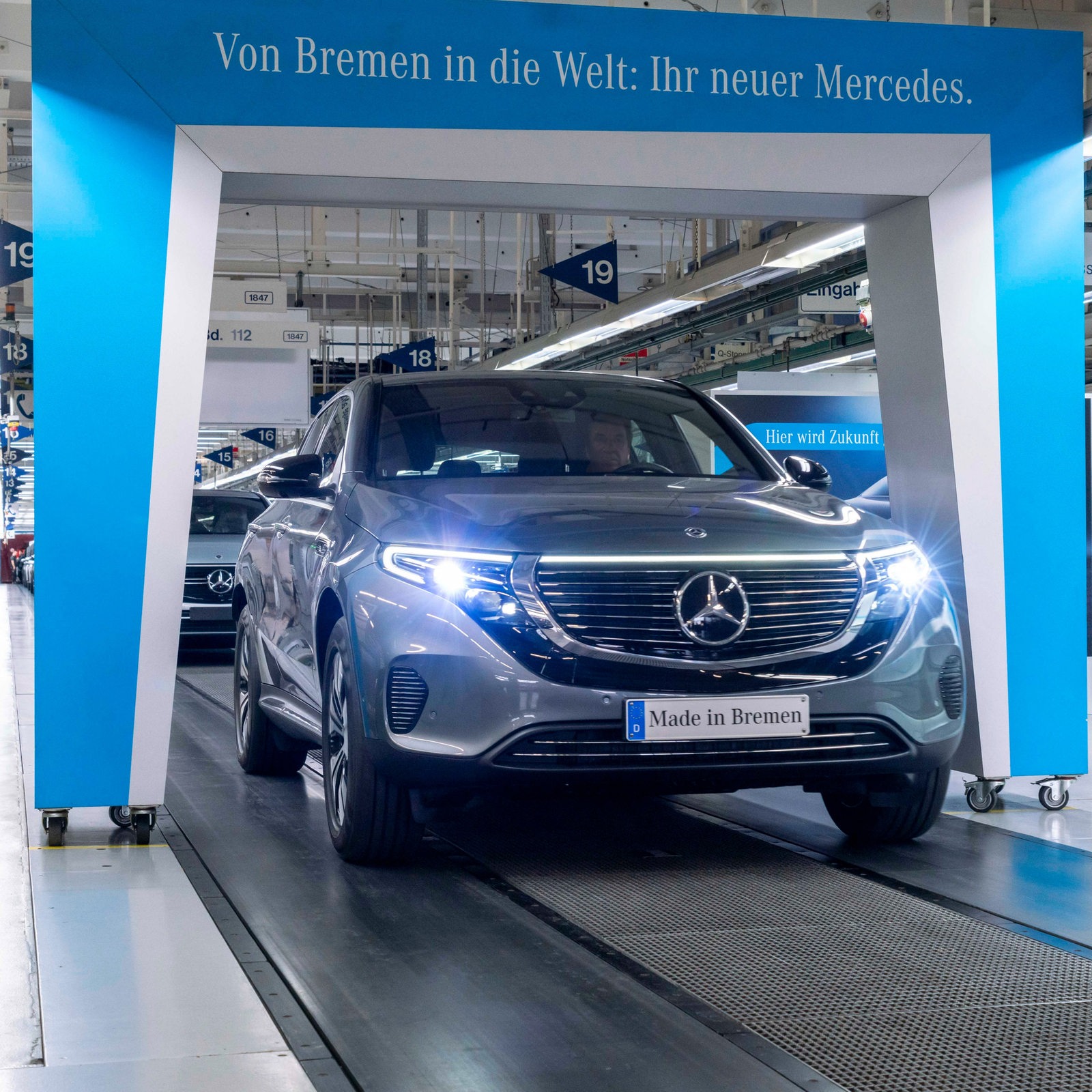 Bremens Elektro Mercedes Ohne Saft Vom Kampf Um Die Batterien Buten Un Binnen