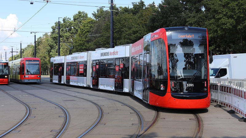 "Nordlicht" kommt nach Bremen BSAG stellt neue Staßenbahn