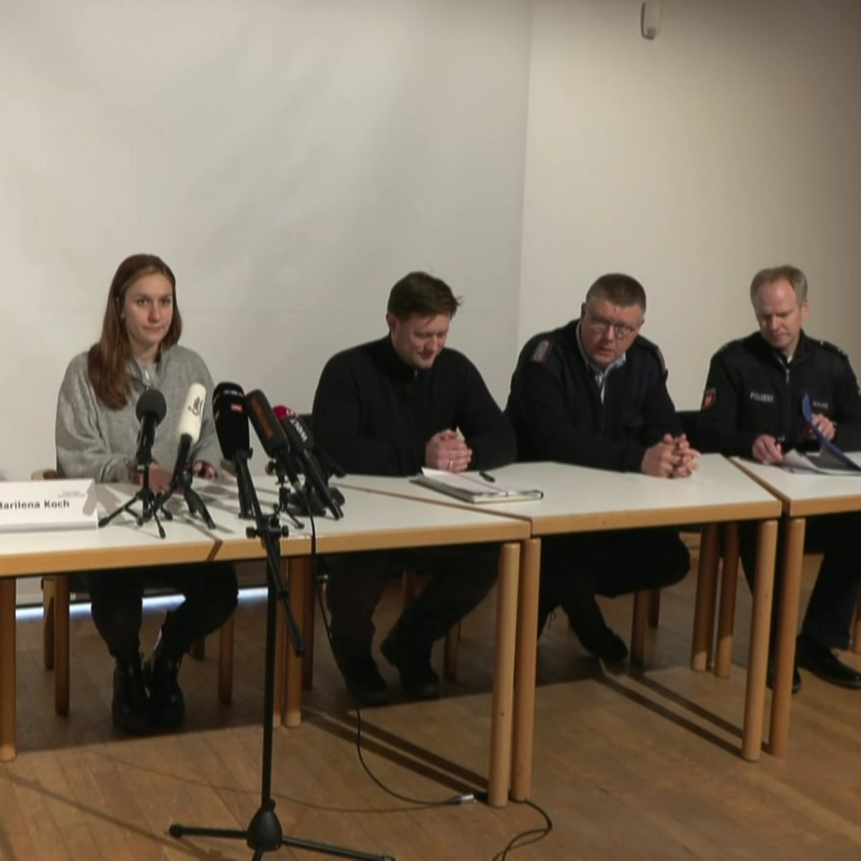 Pressekonferenz zur Hochwasserlage in Lilienthal - buten un binnen