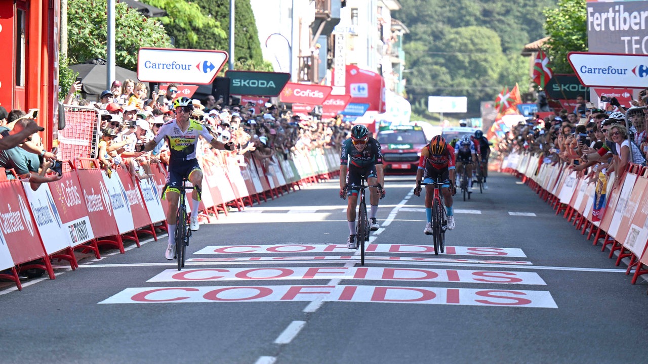 Fischerhuder Kämna se perdió la segunda victoria de etapa de la Vuelta tras una caída