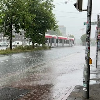 Bremen im Regen