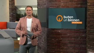 Stephan Schiffner im Sportblitzstudio.