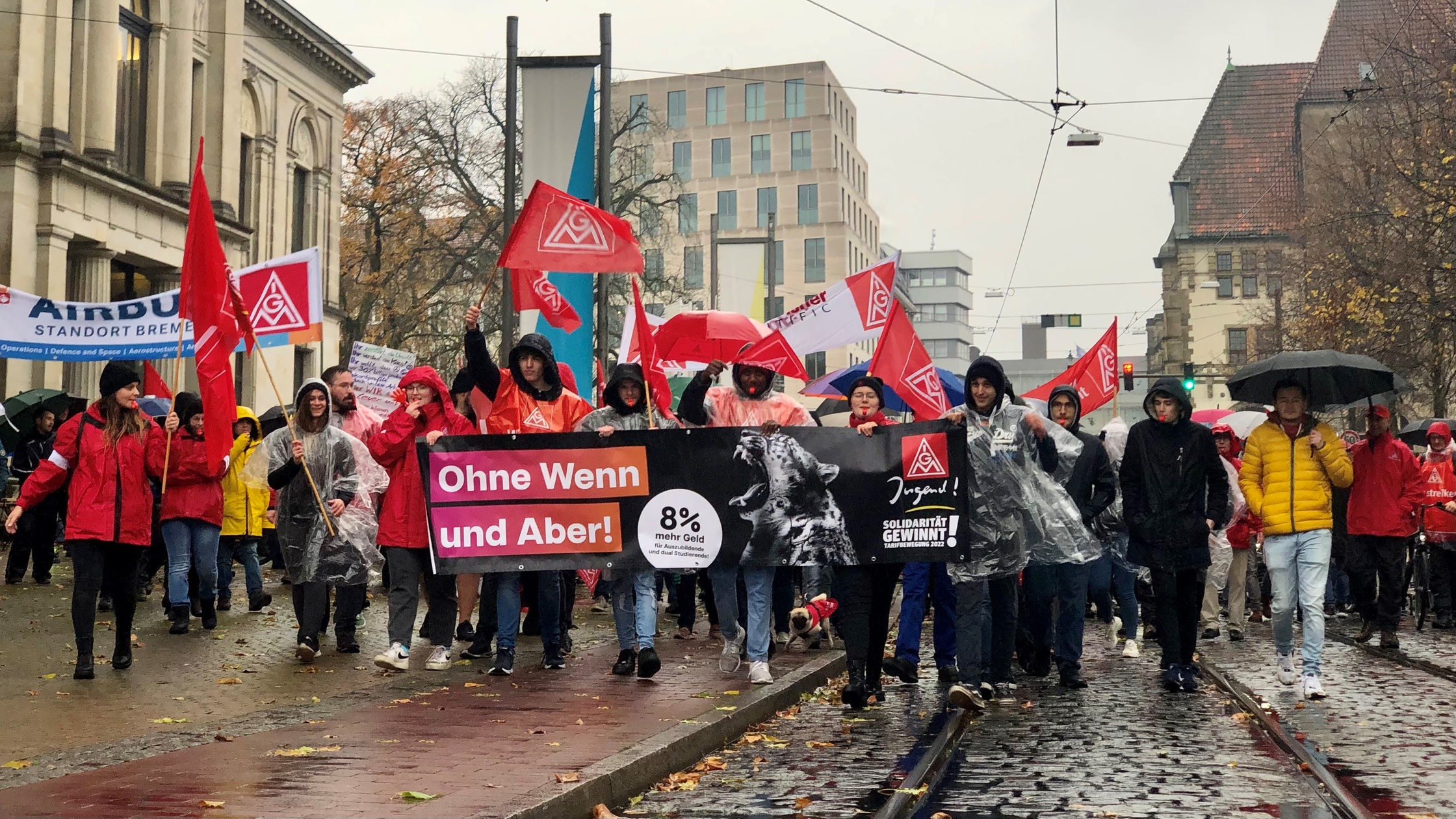 Tausende Metall- Und Elektroarbeiter Streiken In Bremen - Buten Un Binnen