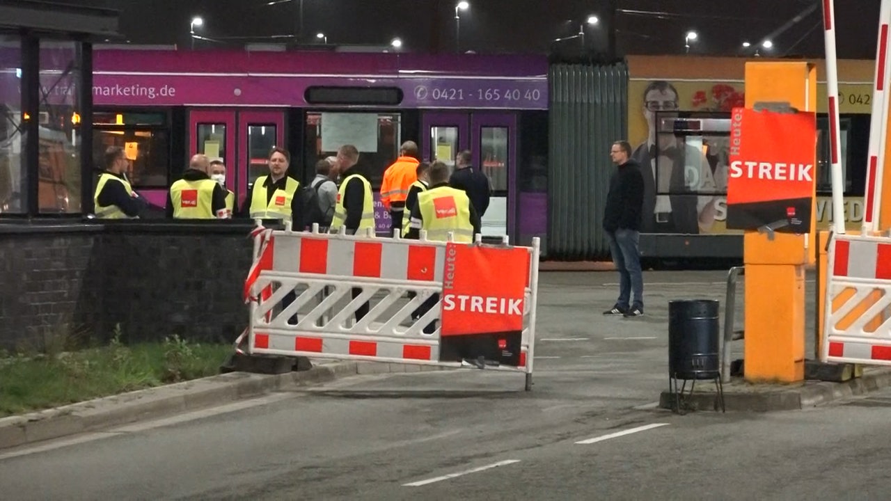 Verdi Kundigt Weitere Warnstreiks Im Bremer Nahverkehr An Buten Un Binnen