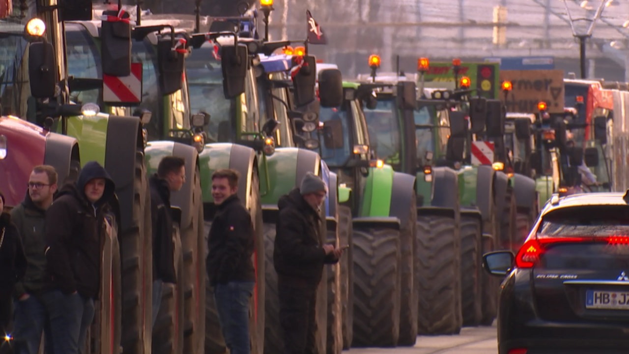 Bremer Landwirte Starten Mit Großaufgebot In Protestwoche - Buten Un Binnen