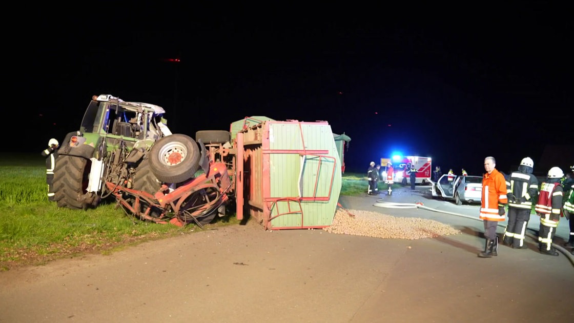 3 Verletzte Bei Unfall Mit Traktor Im Landkreis Diepholz - Buten Un Binnen