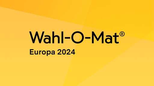 Wortmarke / Logo: Wahl-O-Mat Europa 2024