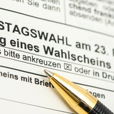 Wahlbenachrichtigung zur Bundestagswahl 2025