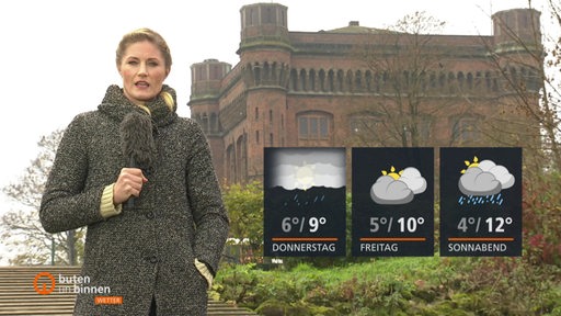 Die Wetterkacheln vor der "umgedrehten Kommode"